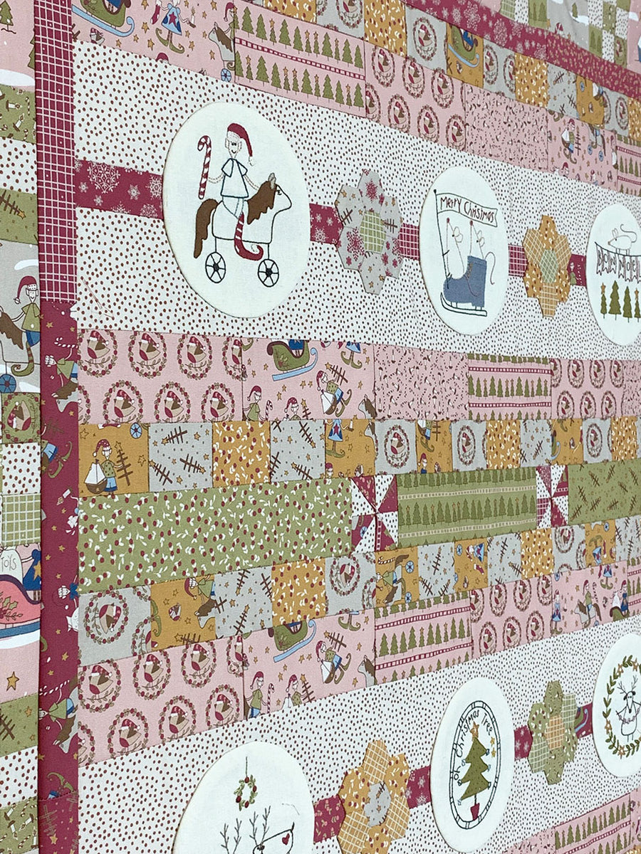 The Festive Elf Quilt Pattern The Birdhouse Patchwork Designs