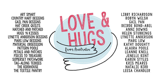 Love & Hugs from Australia Project
