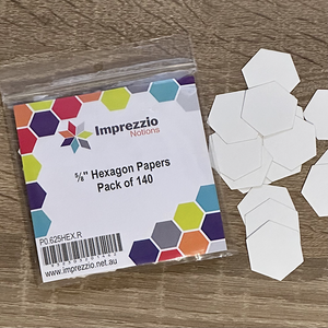 5/8" Hexagon Paper Pack