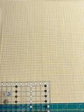 Tilda Wideback Gingham YD Yellow 108"