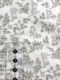 Candlelight & Romance Toile Cream 118"  Wideback