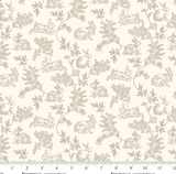 Candlelight & Romance Toile Cream 118"  Wideback