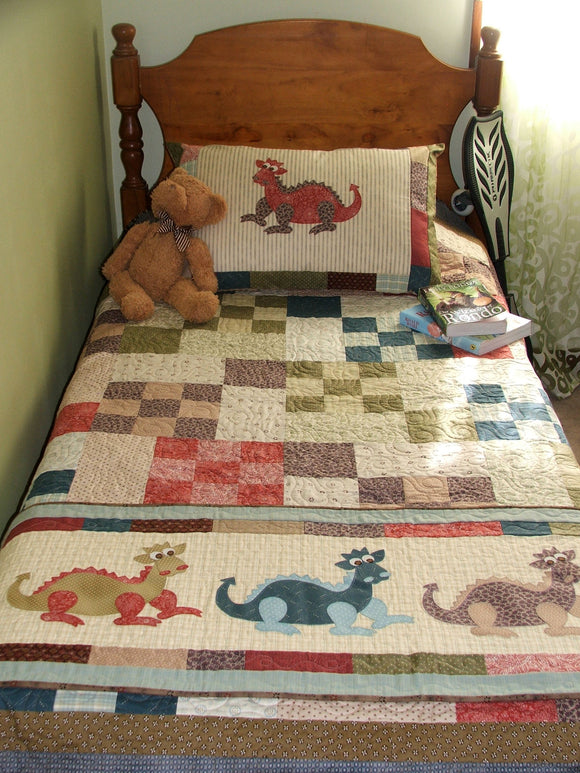 Daring Dragons Quilt Pattern