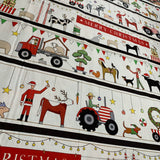 Christmas In Australia Border Print