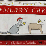 Christmas In Australia Border Print