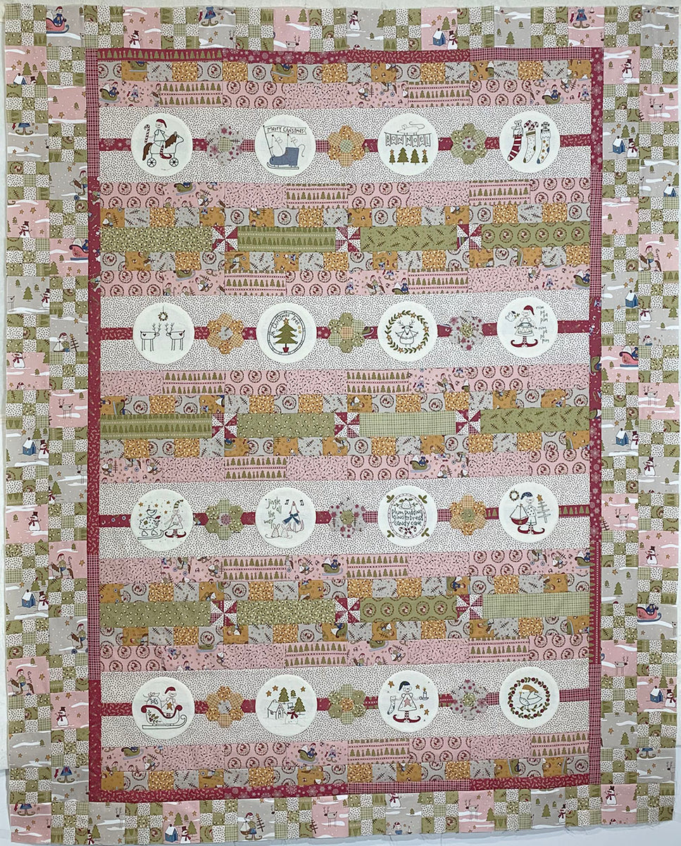 The Festive Elf Quilt Pattern – The Birdhouse Patchwork Designs