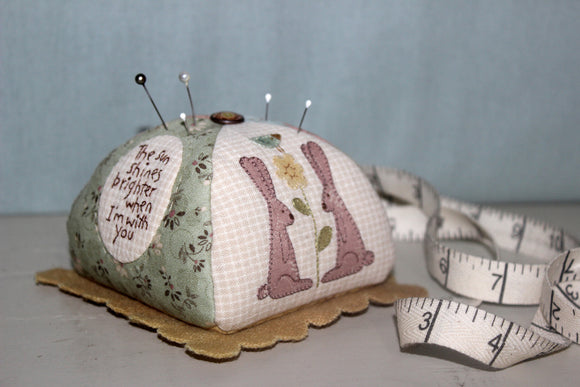 Ma Bunny Pincushion Pattern