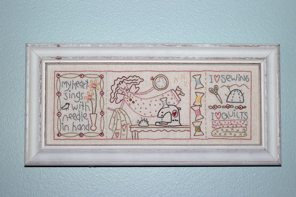 My Heart Sings Stitchery