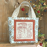 Snowy & Friends Christmas Bag Kit – Pale Blue/Cream