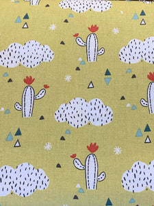 Cactus Print Fabric (30% OFF LISTED PRICE)