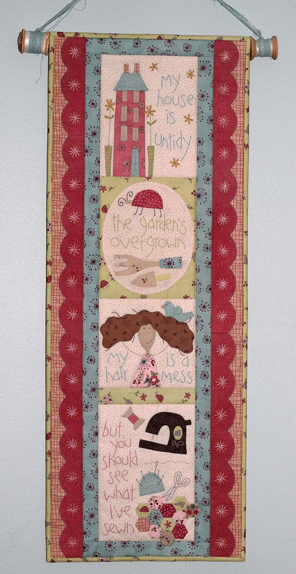 Happy Stitching Pattern The Happy Stitcher Pattern – The Birdhouse Patchwork Designs