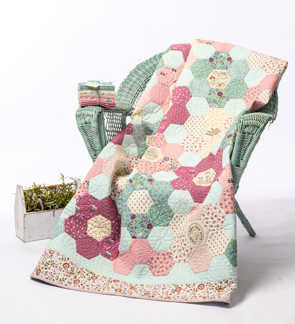 Willowbrook Hexie Quilt – Kit