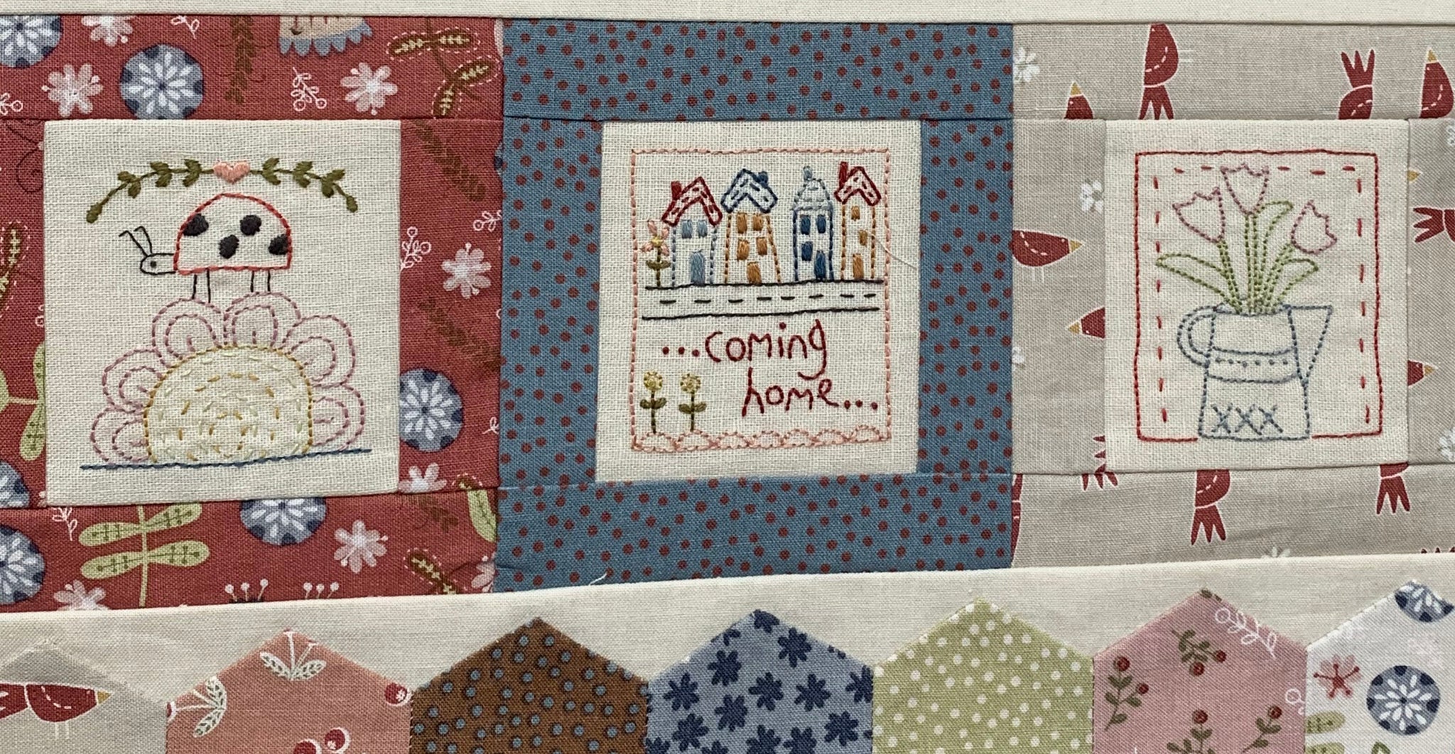 Heartstrings Quilt – Kit – The Birdhouse Patchwork Designs