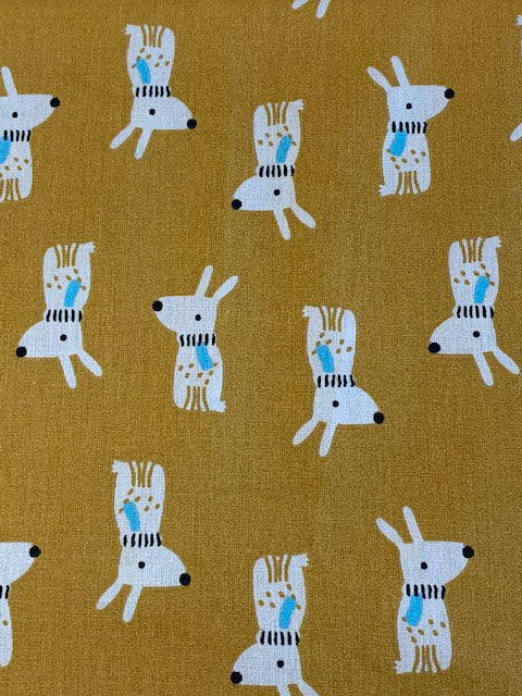 Dog Print Fabric